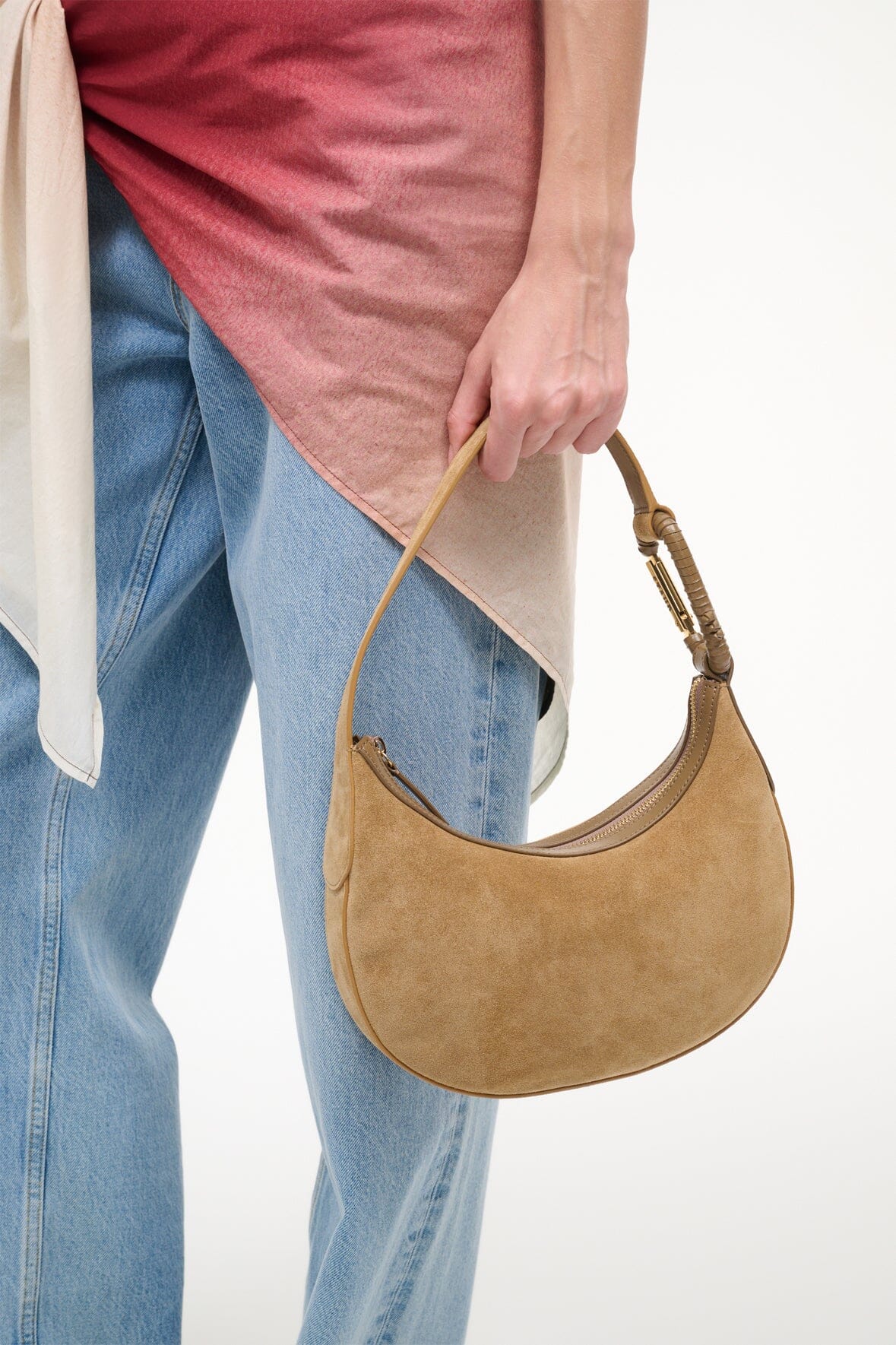 STAUD Sale Alden Shoulder Bag Hazel