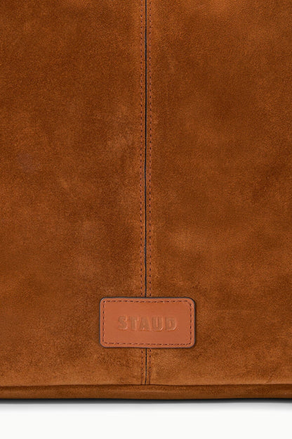 STAUD Sale Maya Hobo Bag Tabac Suede