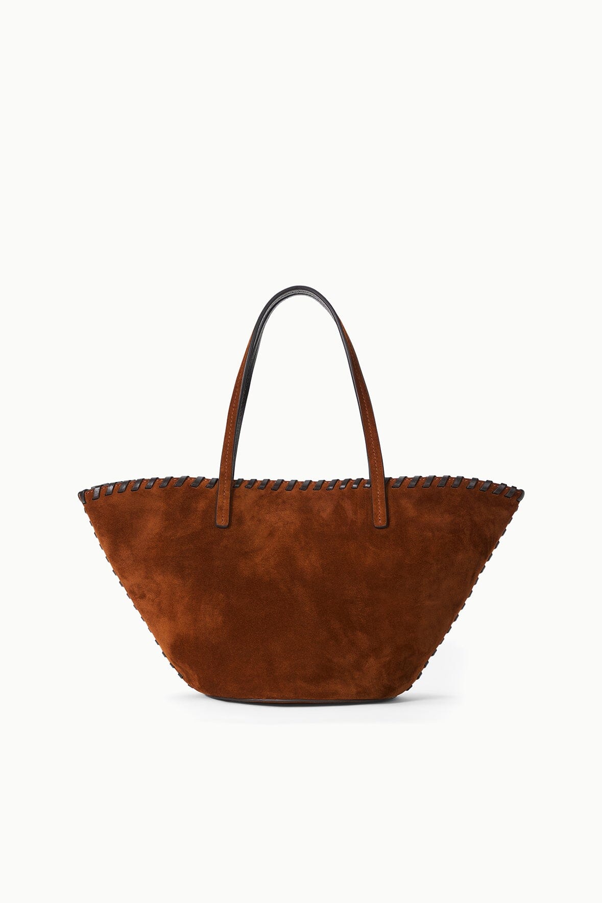 STAUD Sale Caro Bucket Bag Tabac Suede Espresso