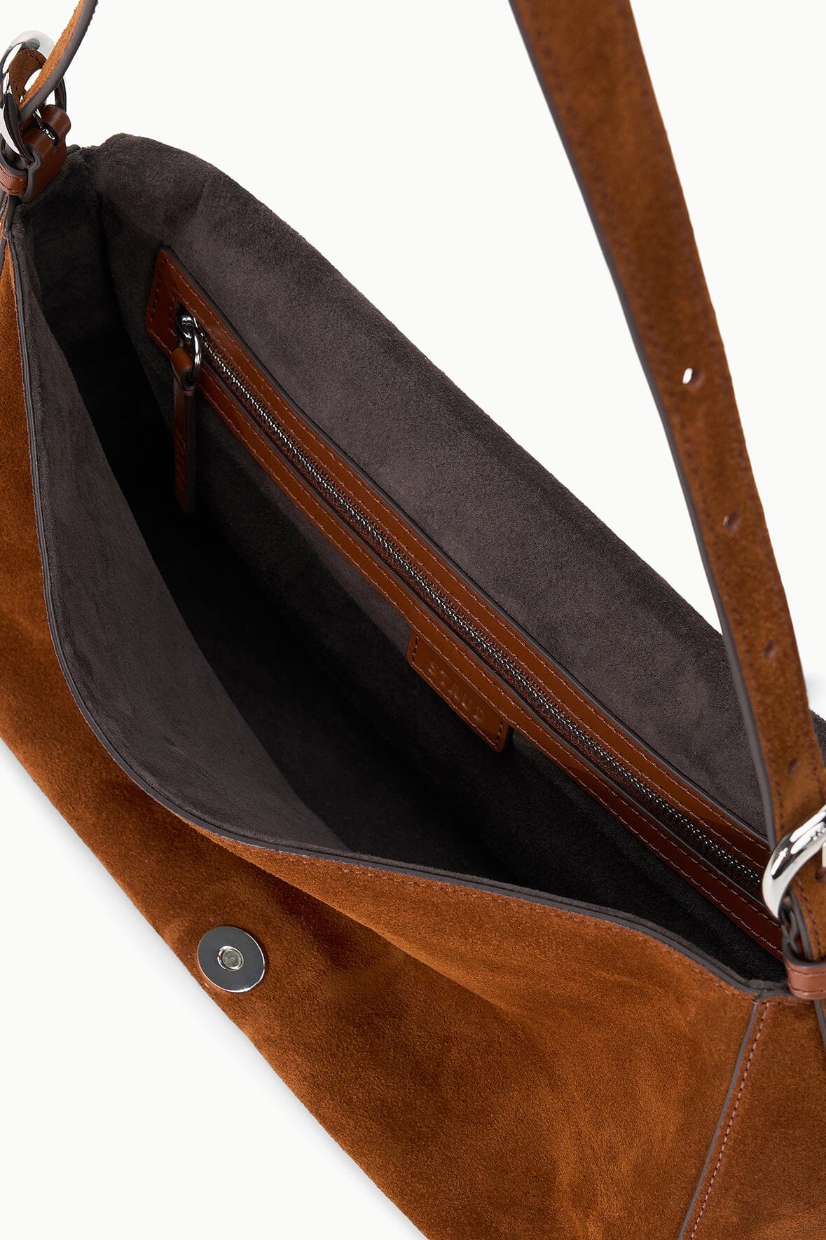 STAUD Sale Harlow Medium Bag Tabac Suede