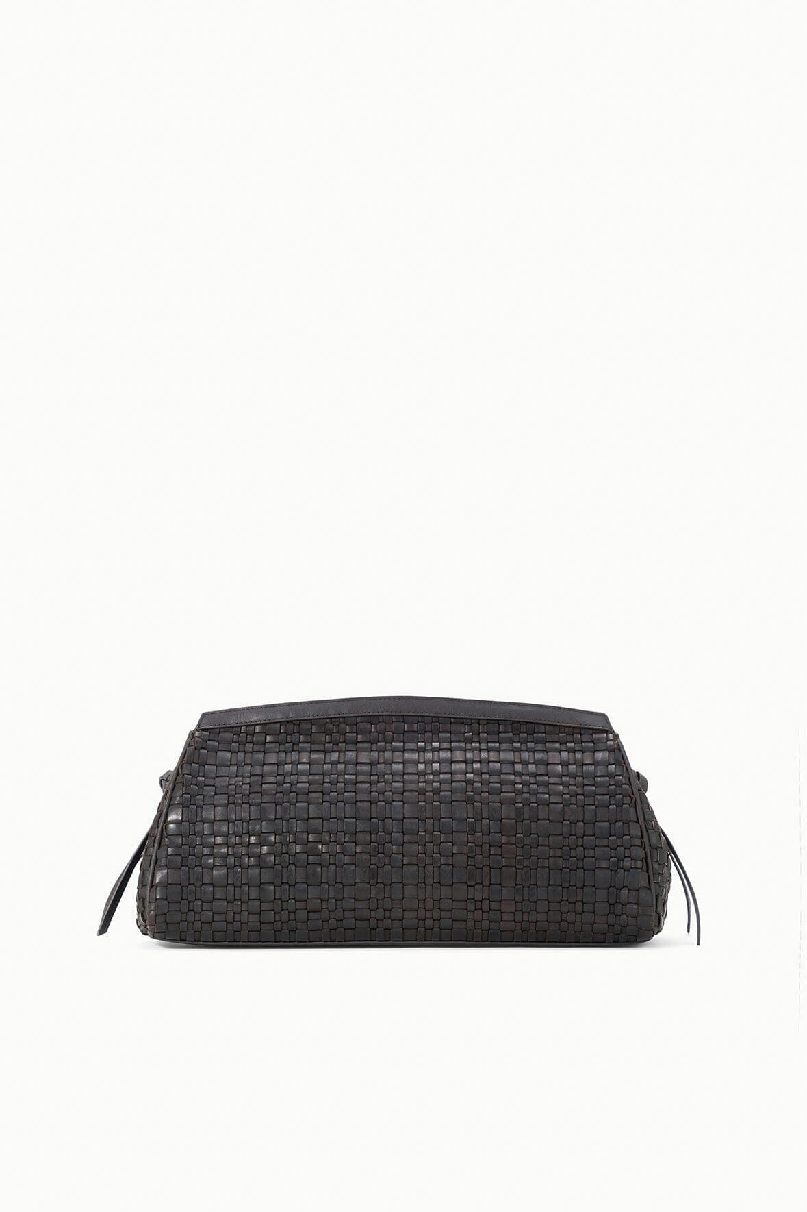 STAUD Sale Maude Soft Clutch Espresso Woven