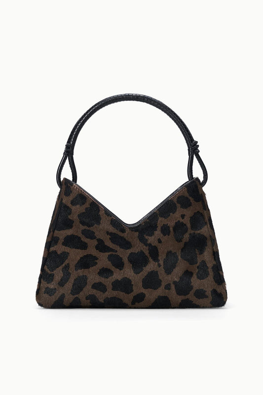 STAUD Sale Valerie Shoulder Bag Leopard