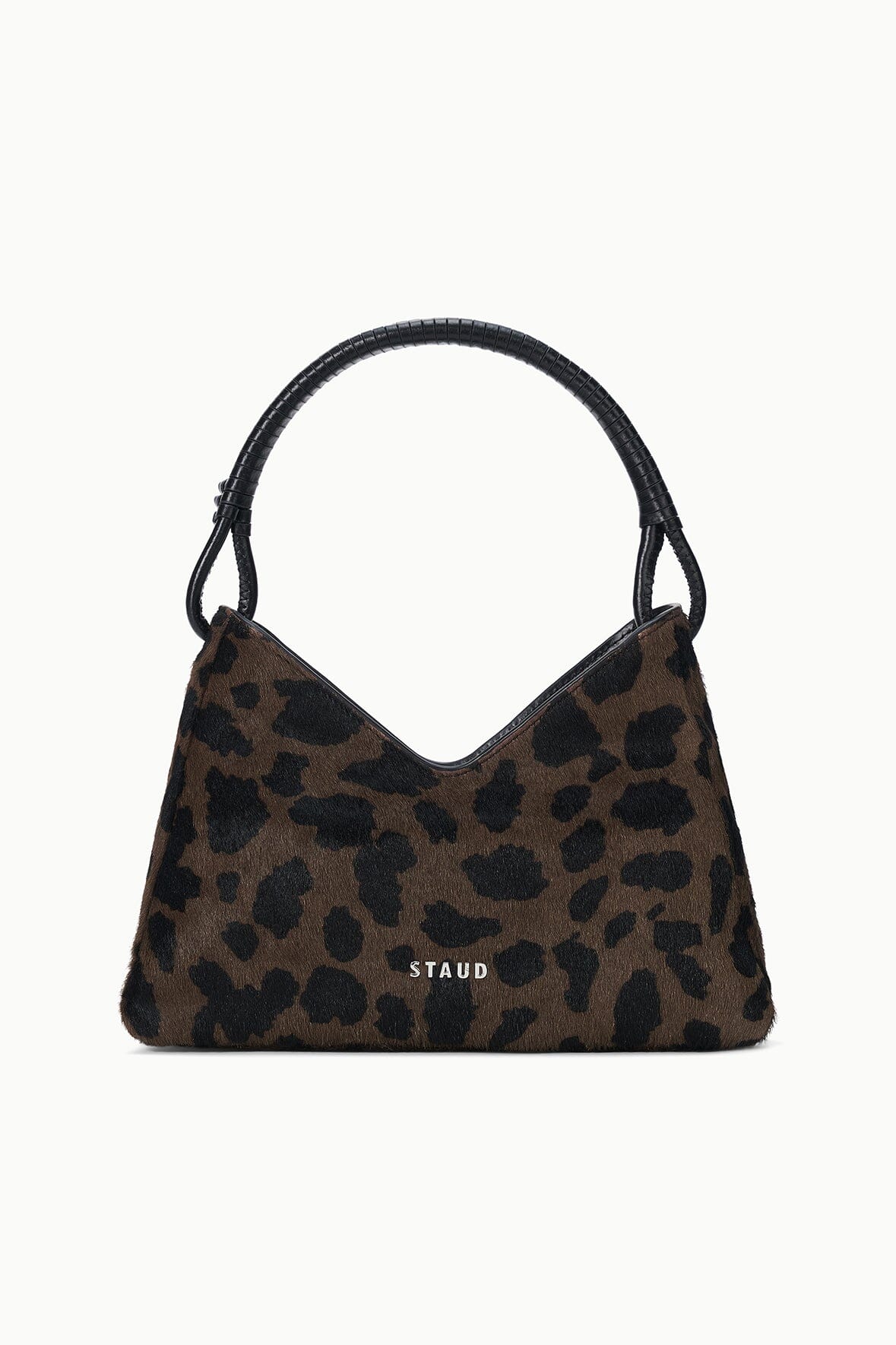 STAUD Sale Valerie Shoulder Bag Leopard