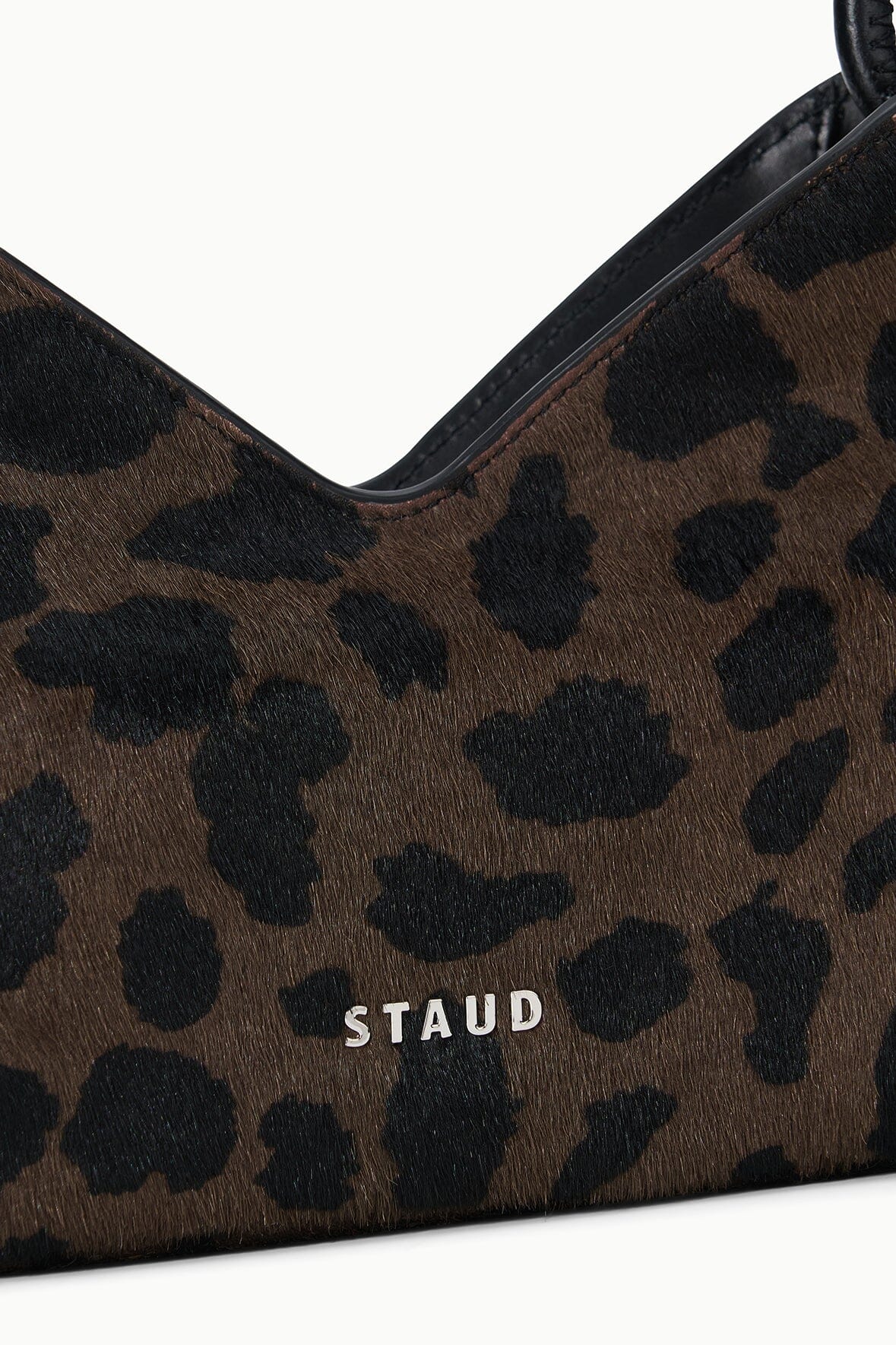 STAUD Sale Valerie Shoulder Bag Leopard