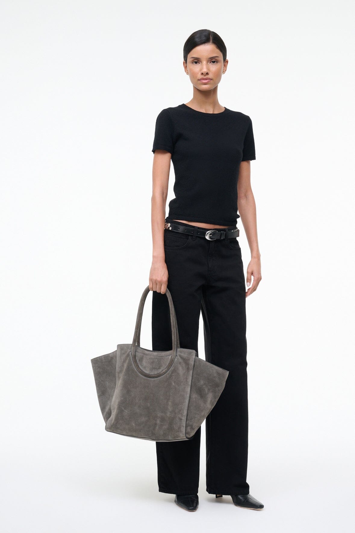 STAUD Sale Maude Tote Bag Storm