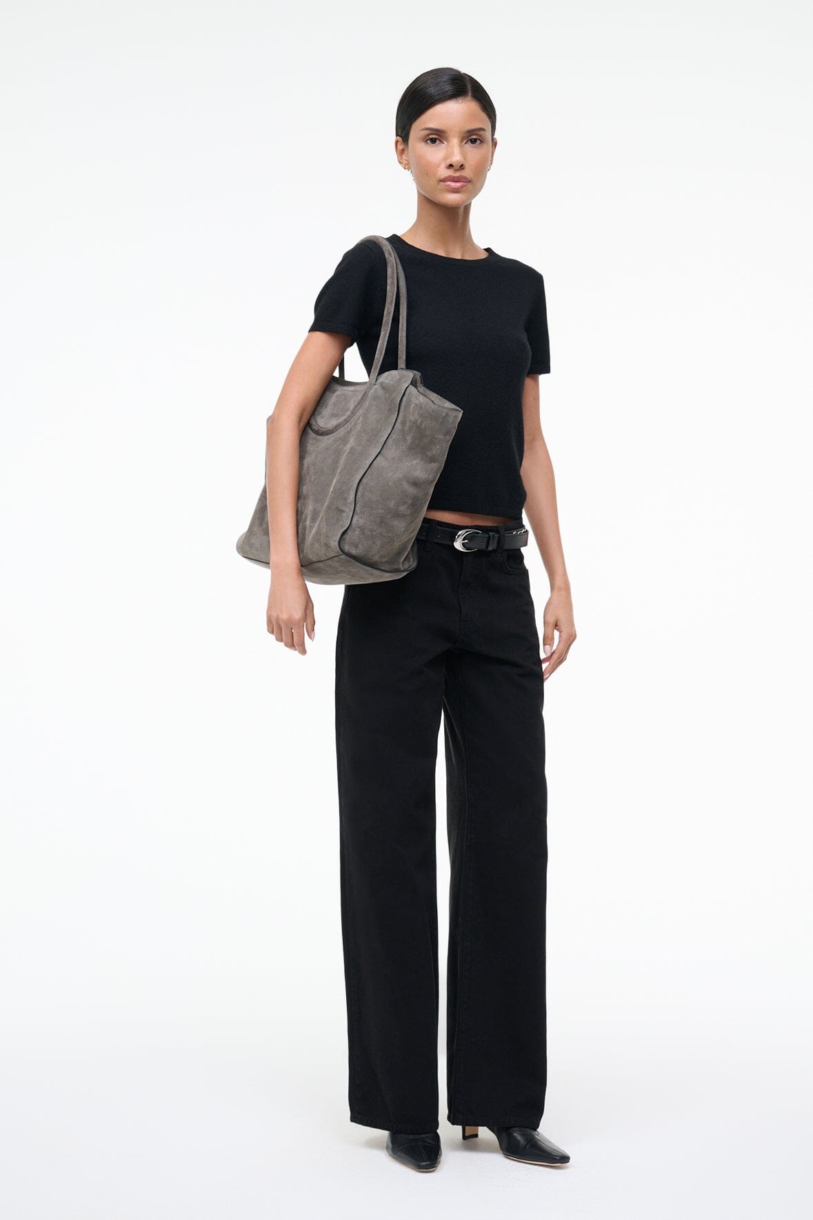 STAUD Sale Maude Tote Bag Storm