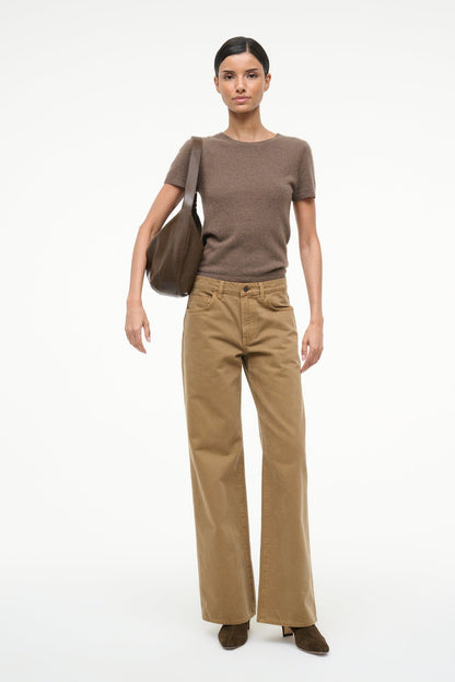 STAUD Sale Large Demy Shoulder Bag Truffle