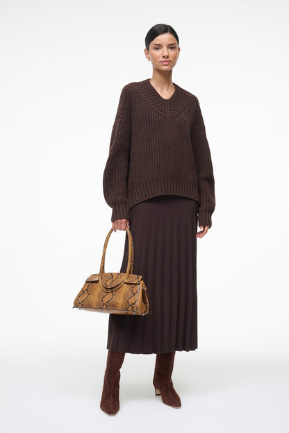 STAUD Sale Maude Shoulder Bag Snake