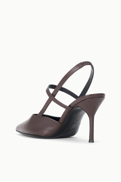 STAUD Sale Sebastian High Heel Slingback Espresso