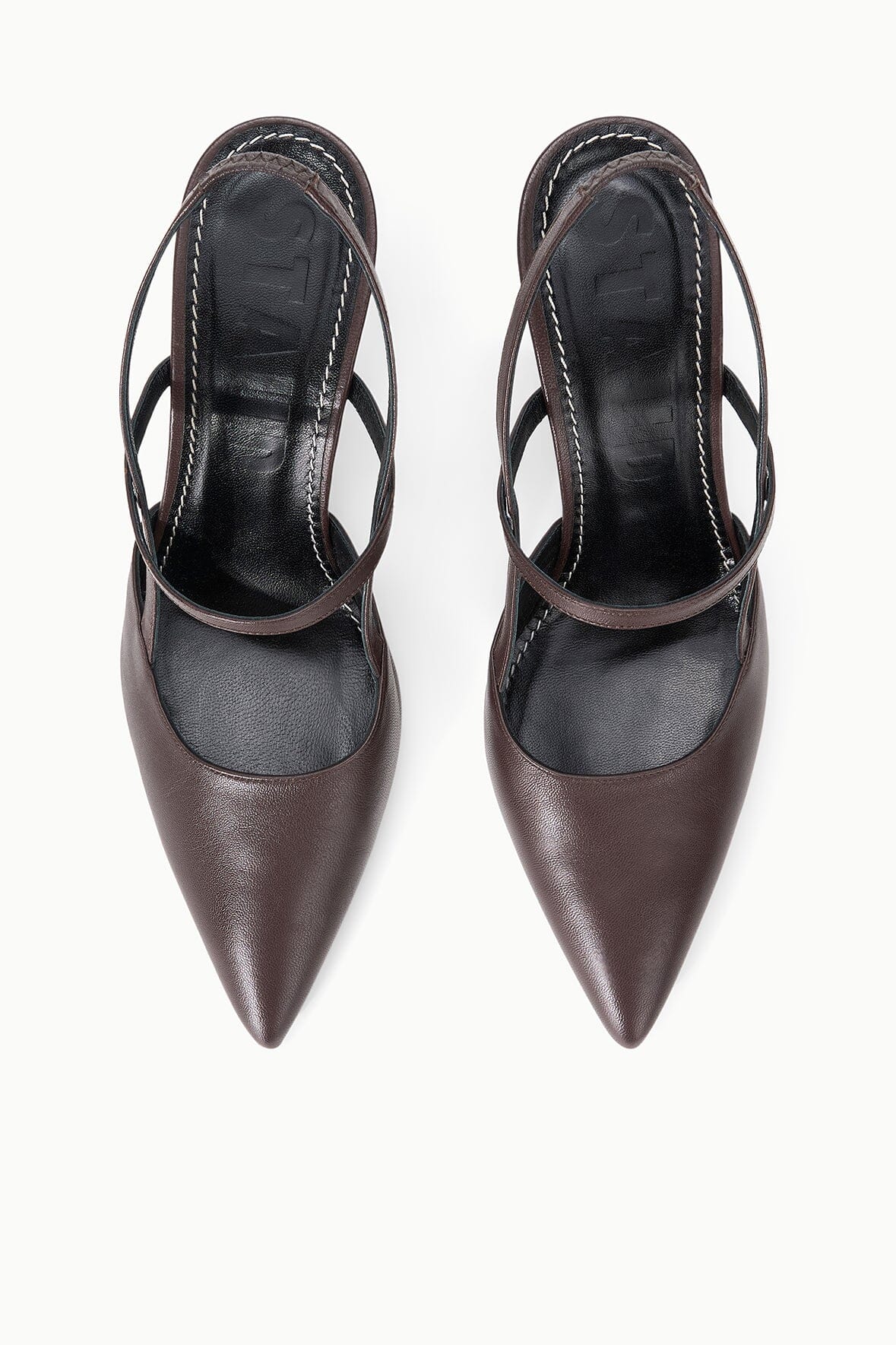 STAUD Sale Sebastian High Heel Slingback Espresso