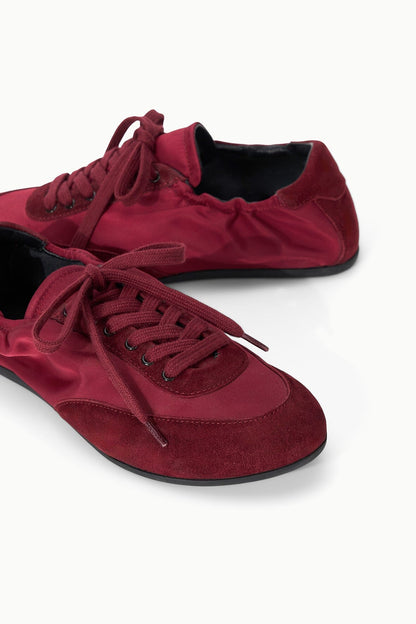STAUD Sale Joey Sport Ballet Oxblood