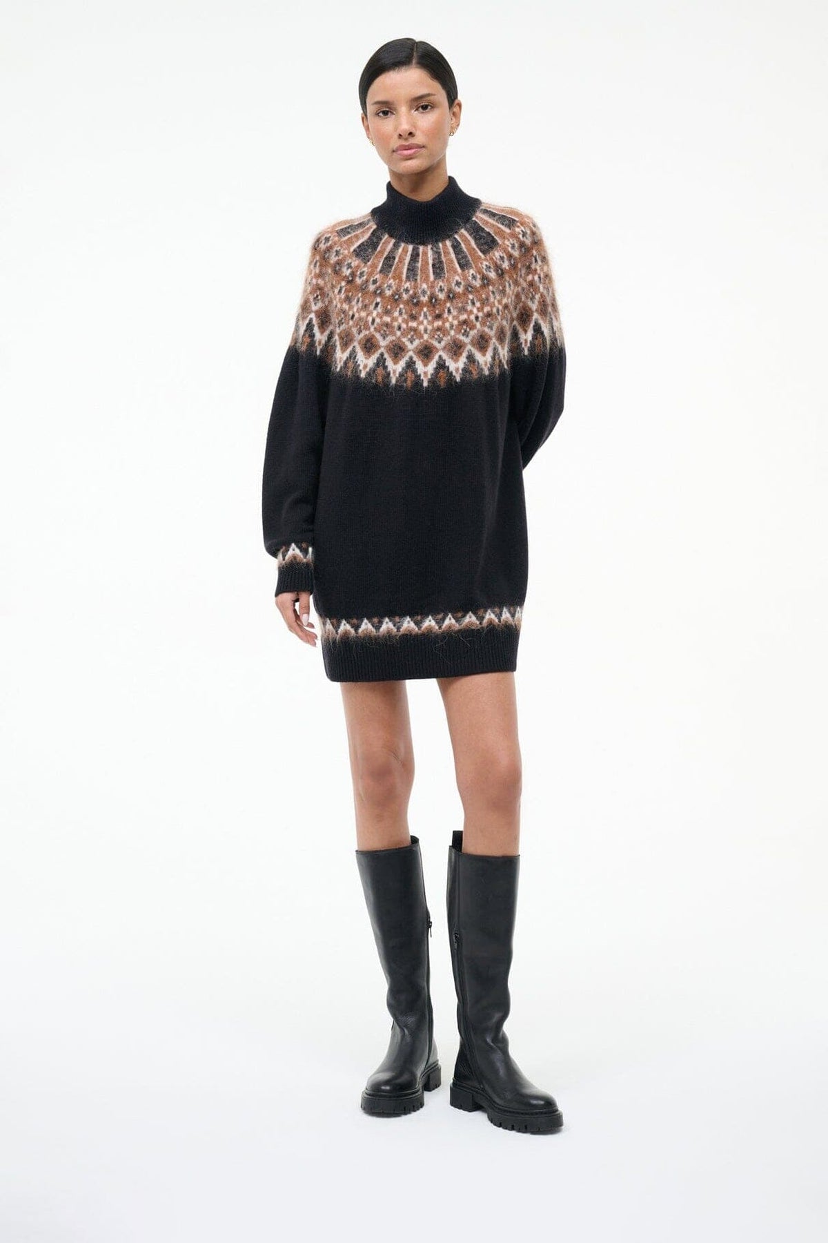 STAUD Sale Henry Knee Boot Black