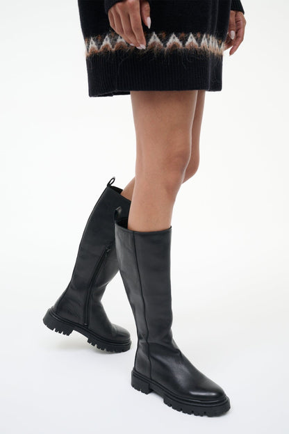 STAUD Sale Henry Knee Boot Black
