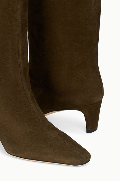 STAUD Sale Wally Boot Truffle Suede