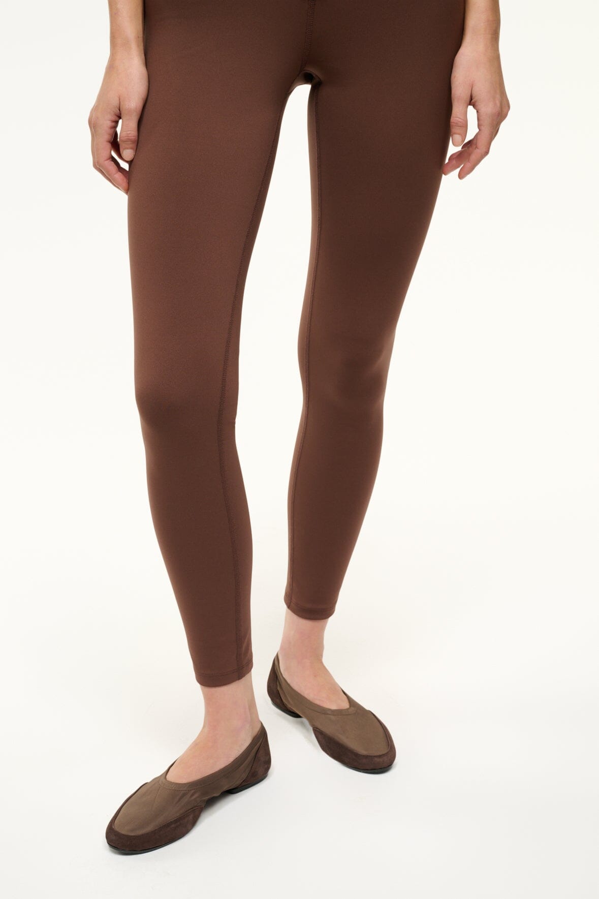 STAUD Sale Alba Sport Ballet Flat Espresso