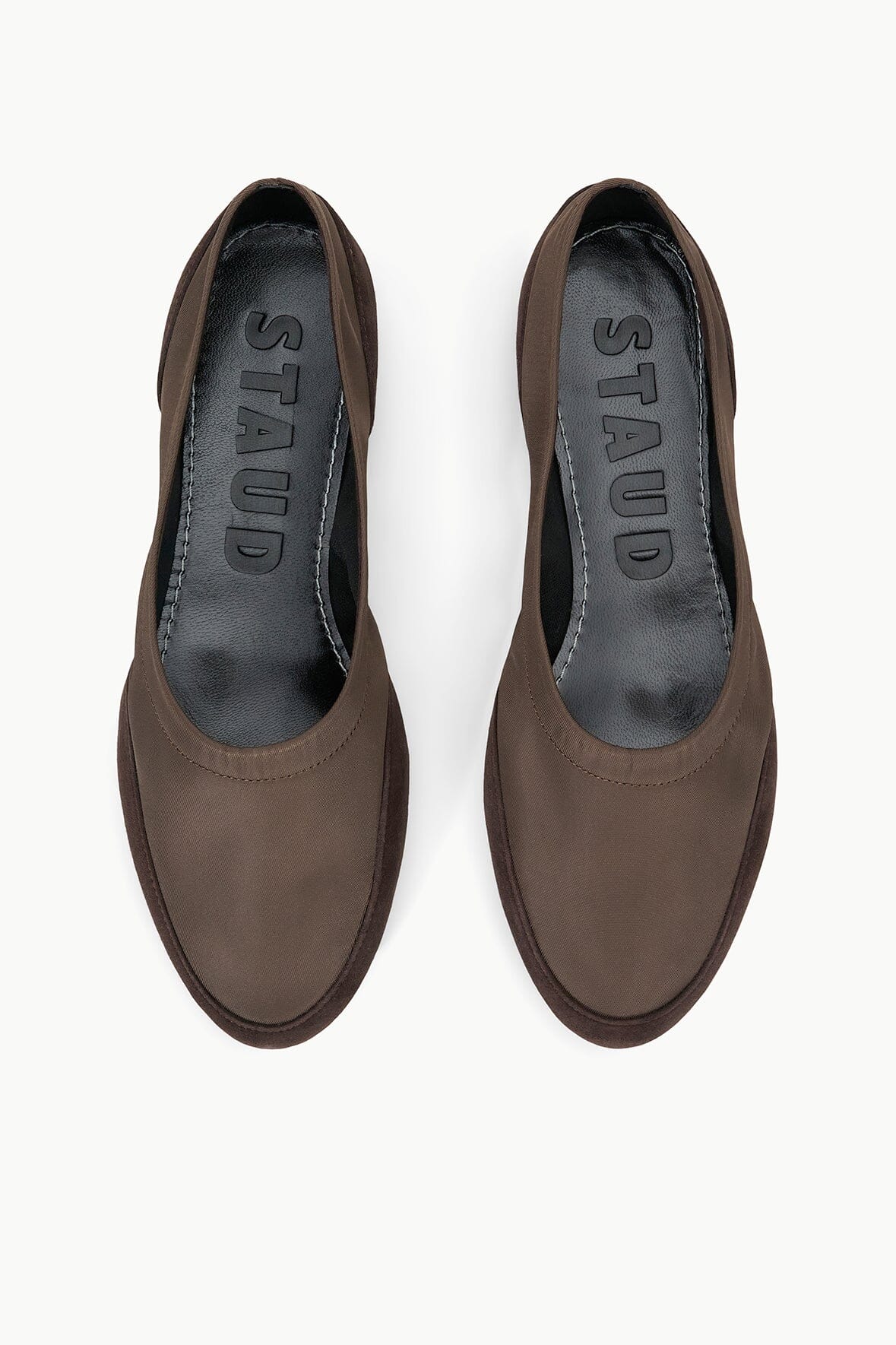 STAUD Sale Alba Sport Ballet Flat Espresso