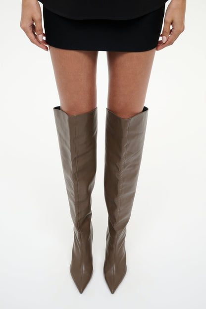 STAUD Sale Sebastian Over The Knee Boot Truffle