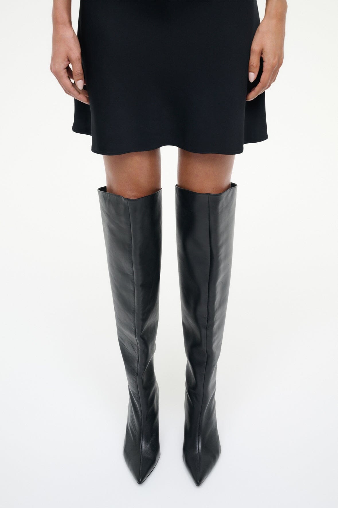 STAUD Sale Sebastian Over The Knee Boot Black