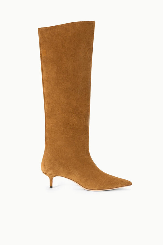 STAUD Sale Sebastian Kitten Heel Boot Tan
