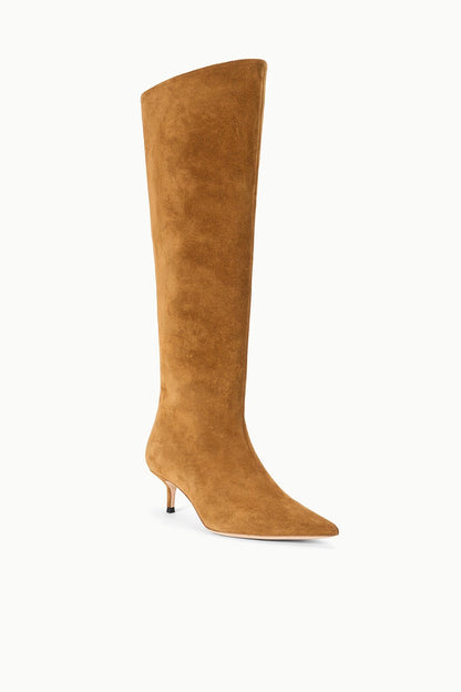 STAUD Sale Sebastian Kitten Heel Boot Tan