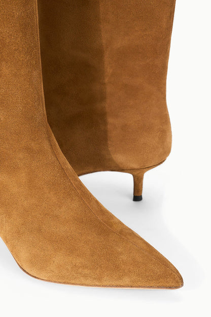 STAUD Sale Sebastian Kitten Heel Boot Tan