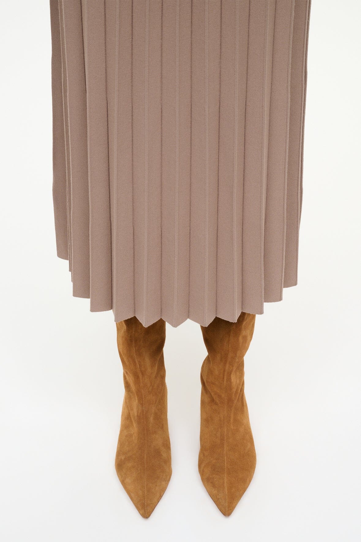STAUD Sale Sebastian Kitten Heel Boot Tan