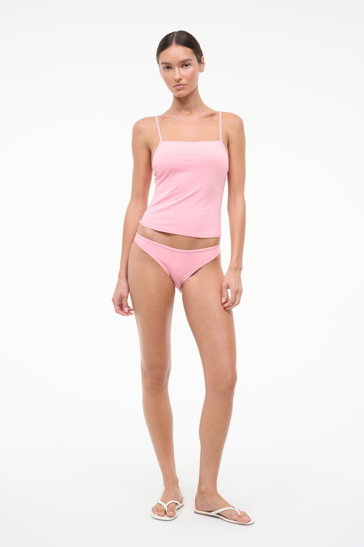 STAUD Sale Cleo Tankini Top Sweetheart