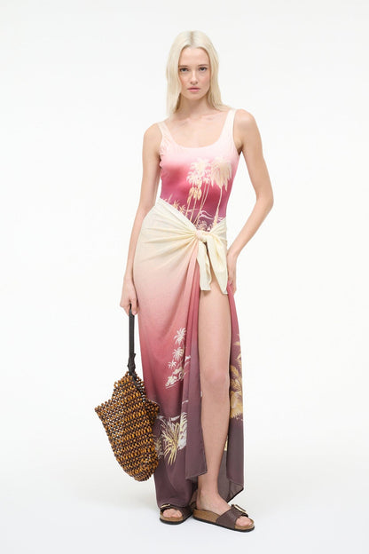 STAUD Sale Romee Sarong California Sunset