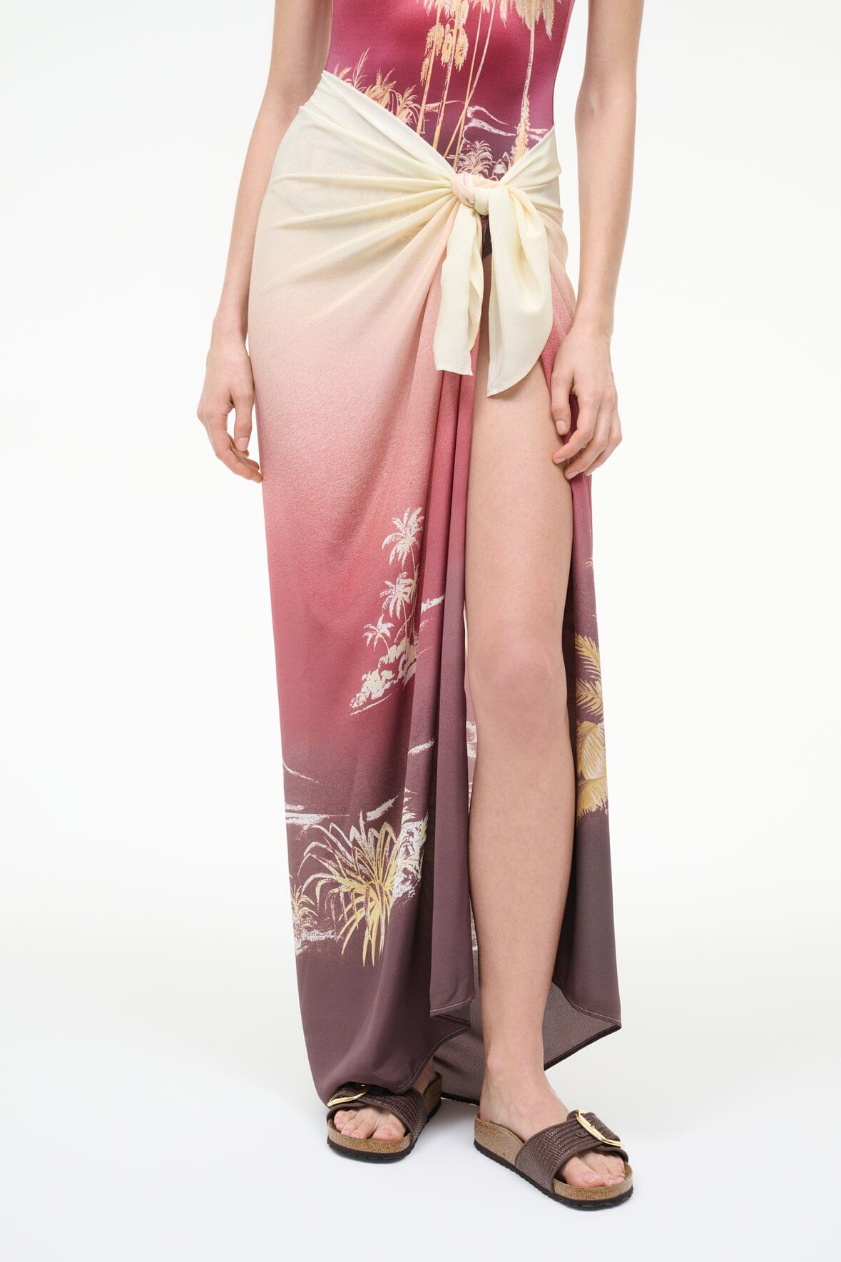 STAUD Sale Romee Sarong California Sunset