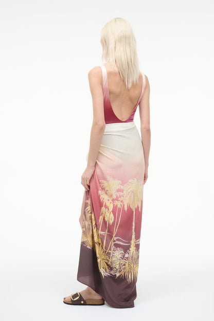 STAUD Sale Romee Sarong California Sunset