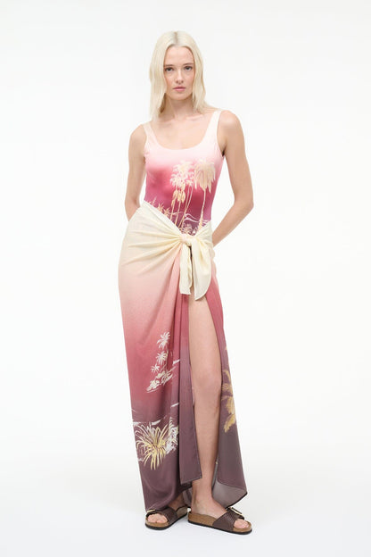 STAUD Sale Romee Sarong California Sunset