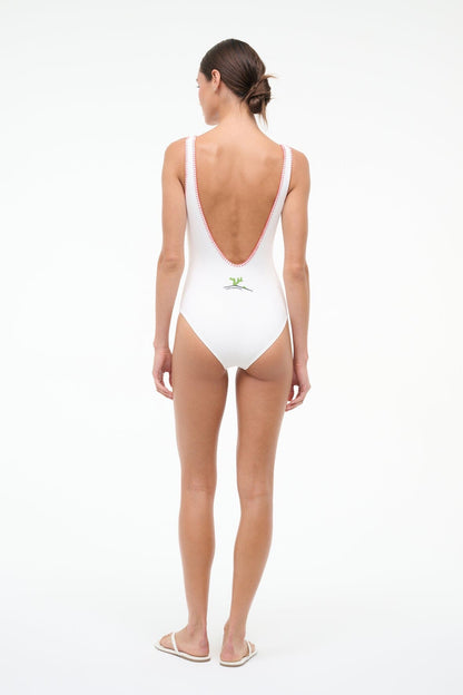 STAUD Sale Lea One Piece Riviera Ivory