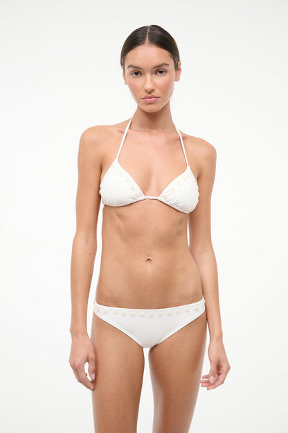 STAUD Sale Gemma Bikini Bottom Ivory