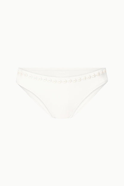STAUD Sale Gemma Bikini Bottom Ivory