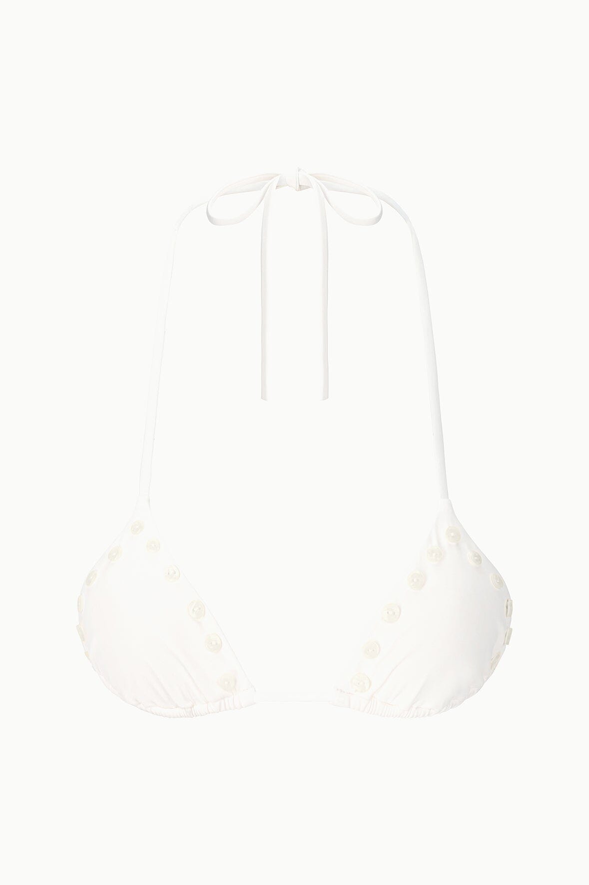 STAUD Sale Lido Bikini Top Ivory