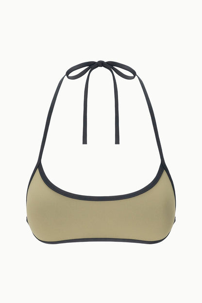 STAUD Sale Koko Bikini Top Thyme Black