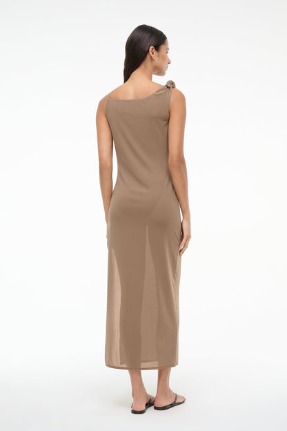 STAUD Sale Vienna Dress Taupe