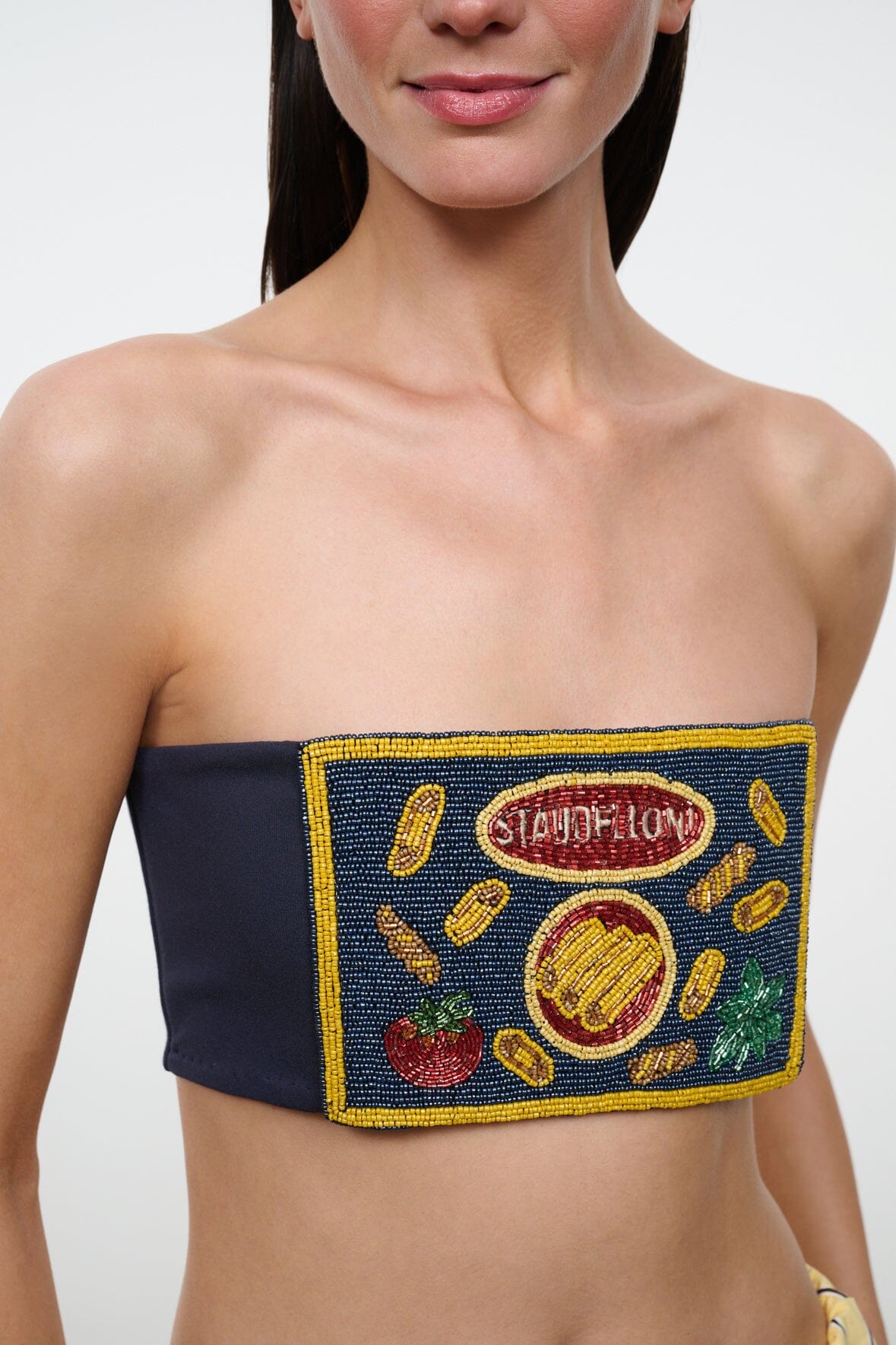 STAUD Clothing Tommy Tube Top Staudelloni