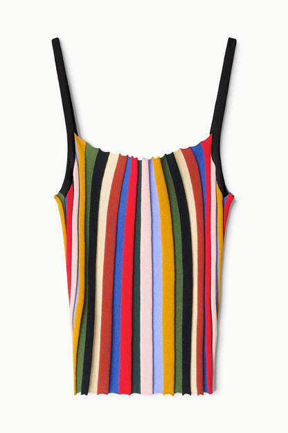 STAUD Clothing Skye Tank Artist Stripe