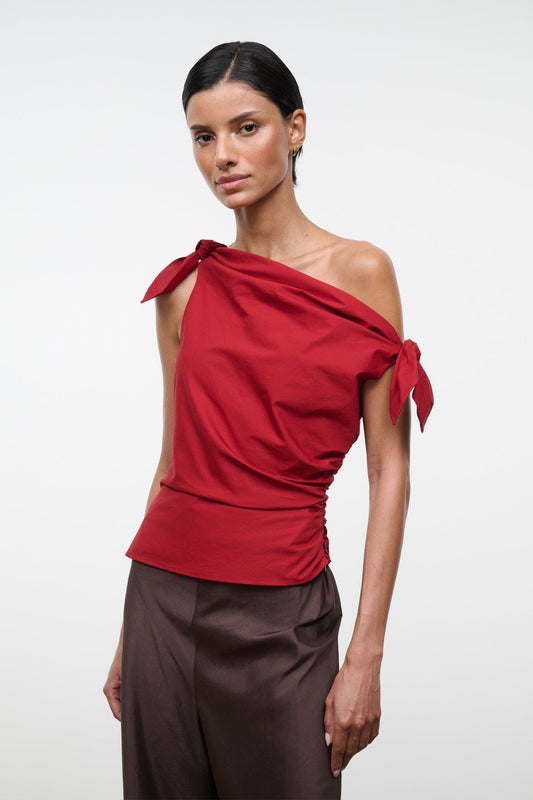 STAUD Clothing Bellaria Top Rouge