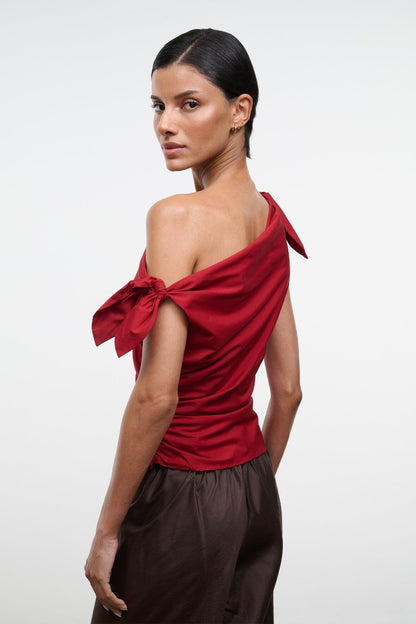 STAUD Clothing Bellaria Top Rouge