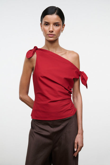 STAUD Clothing Bellaria Top Rouge