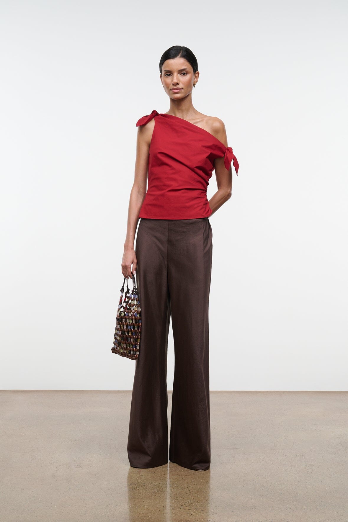 STAUD Clothing Bellaria Top Rouge