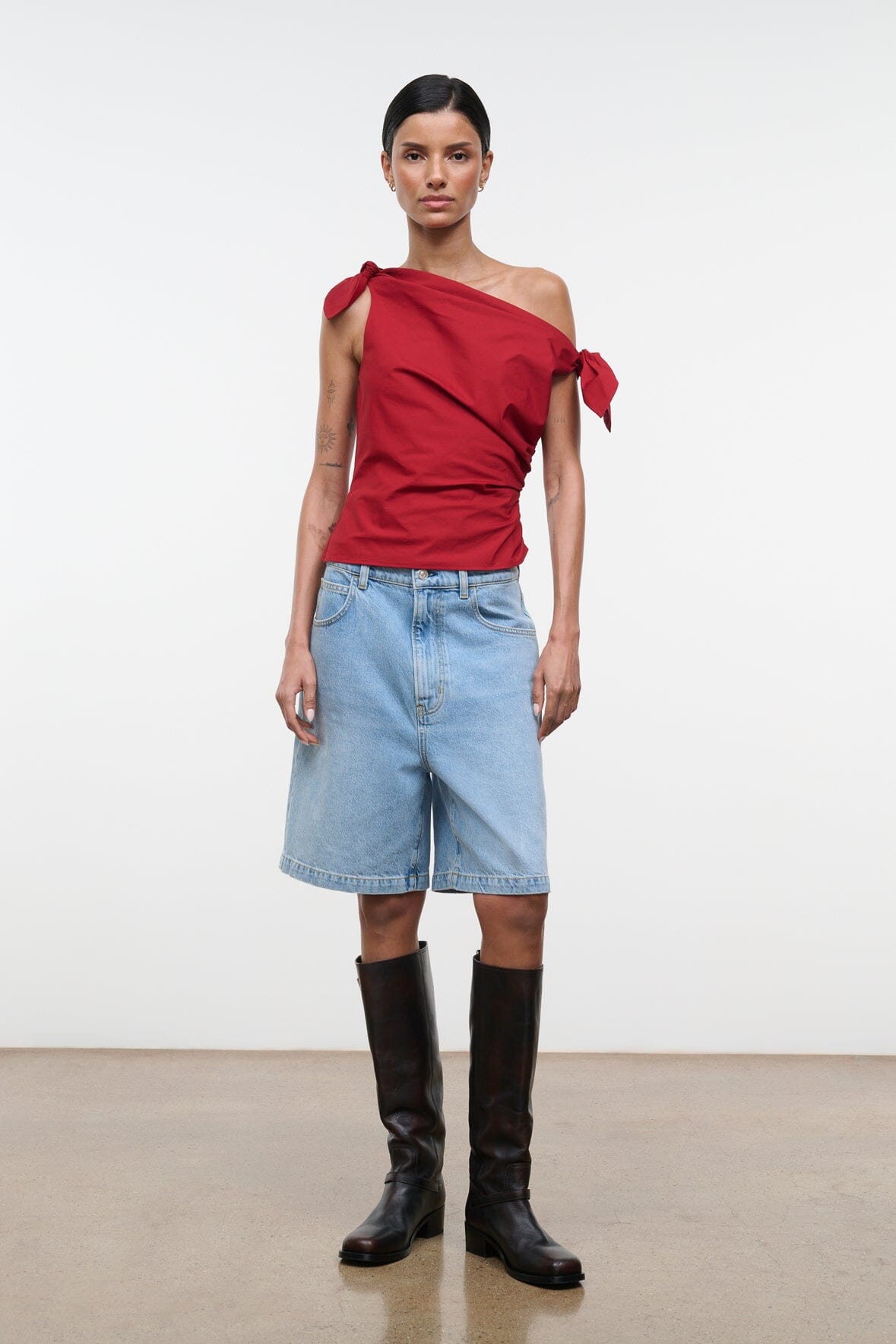 STAUD Clothing Bellaria Top Rouge
