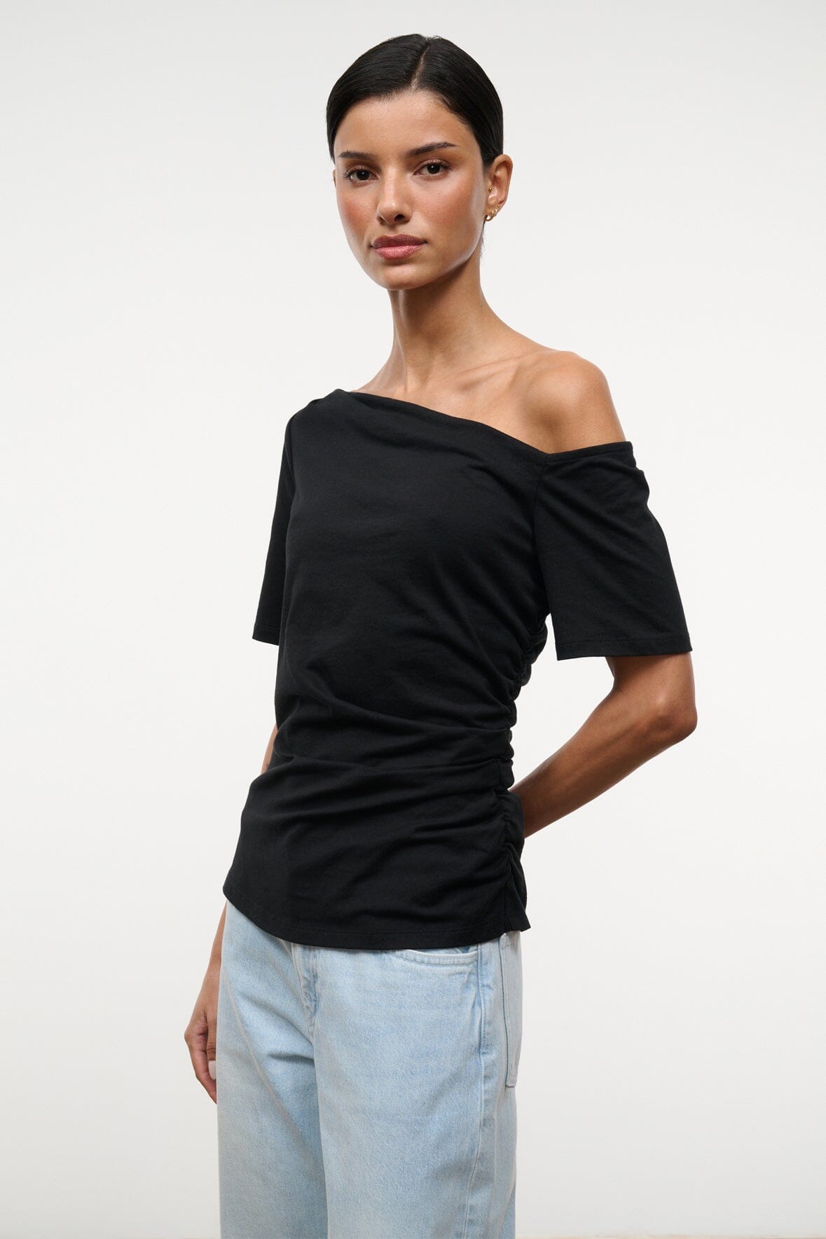 STAUD Clothing Carine Top Black