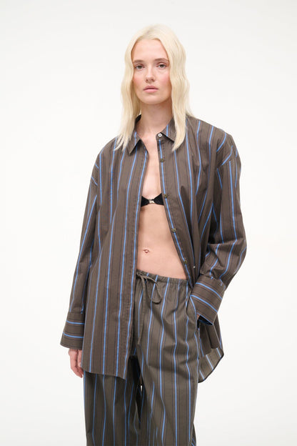 STAUD Clothing Sandbar Top Huntington Stripe