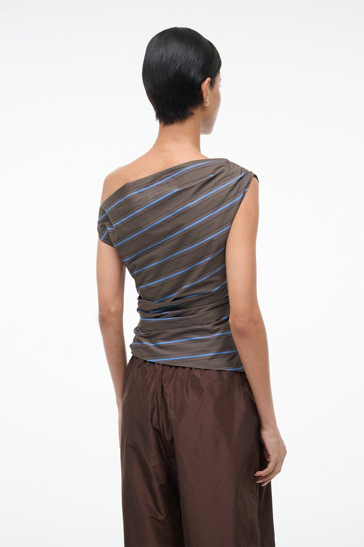 STAUD Clothing Phare Top Huntington Stripe