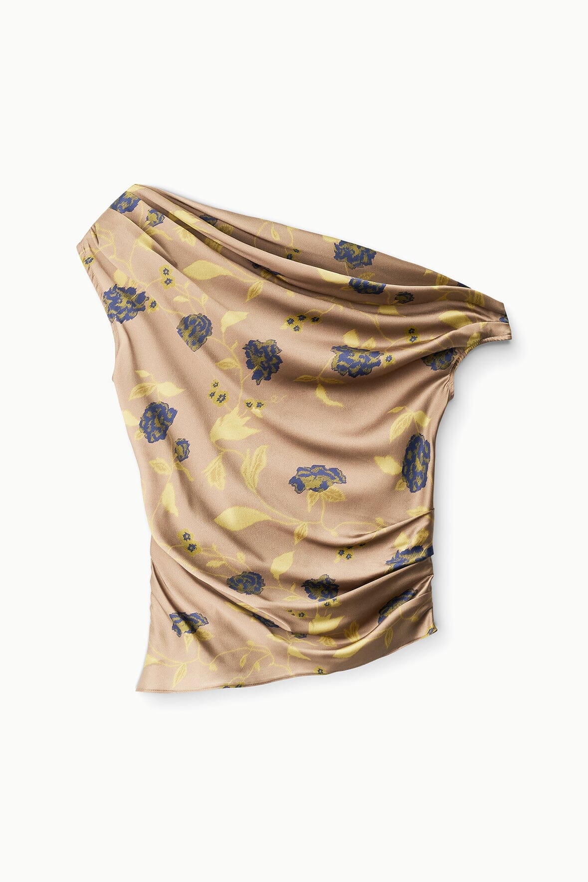 STAUD Clothing Phare Silk Top Vintage Floral