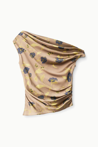 STAUD Clothing Phare Silk Top Vintage Floral