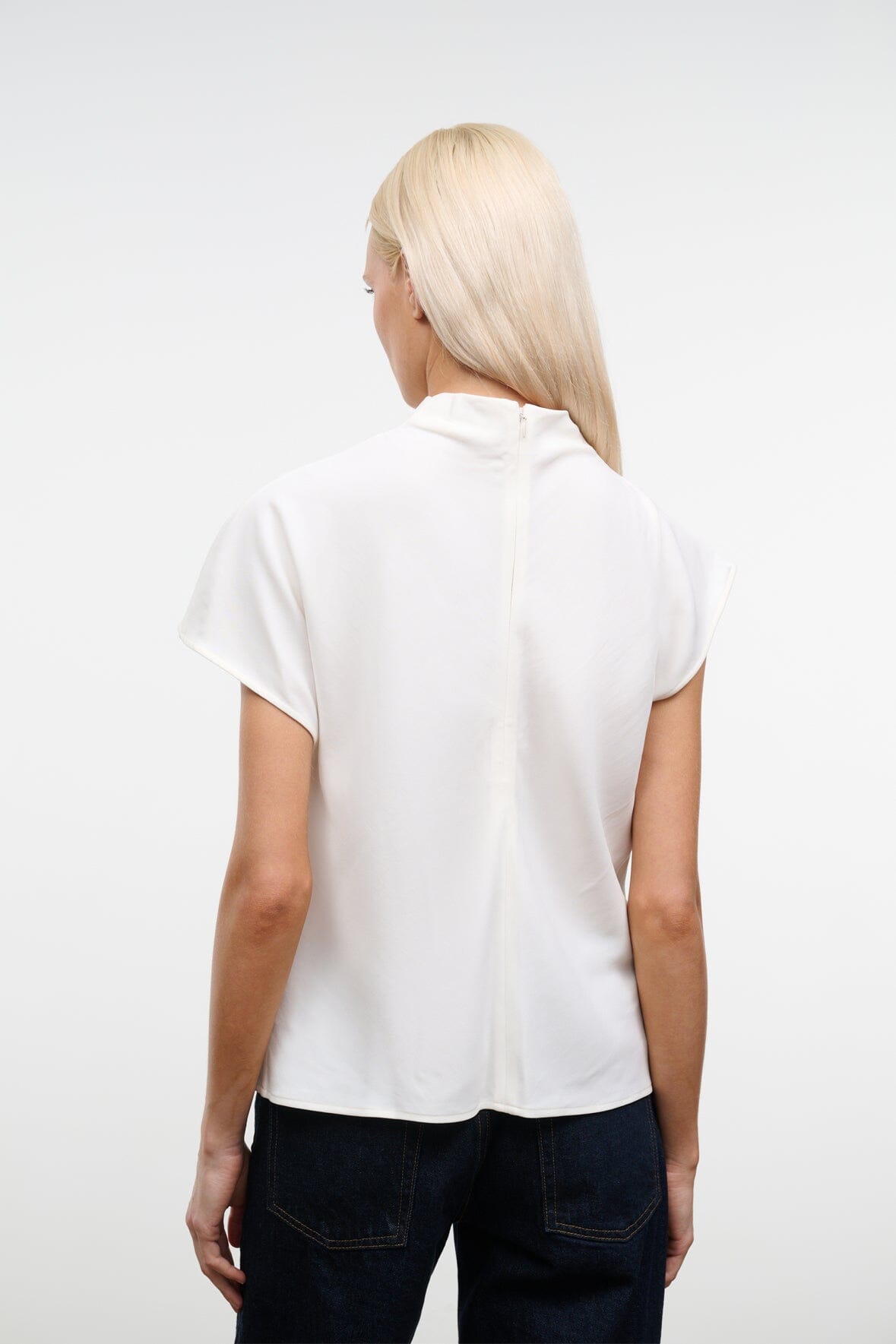 STAUD Clothing Davina Top Truffle